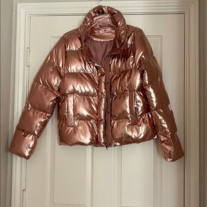 Buddy Love Metallic Gold Jacket